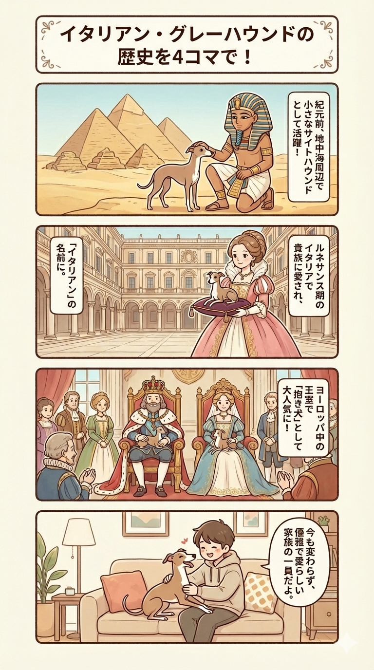 �C�^���A���E�O���[�n�E���h�̐��藧����4�R�}����